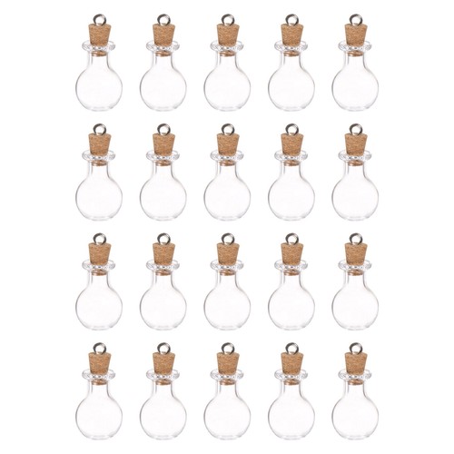 20pcs verre bouteilles - bouteilles, bas