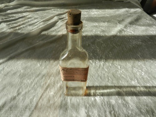 Ancienne bouteille fiole - , en