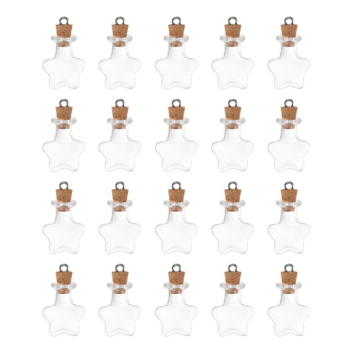20pcs verre bouteilles - 20pcs,