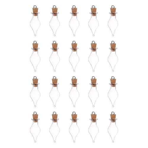 20pcs verre bouteilles - bouteilles, simple