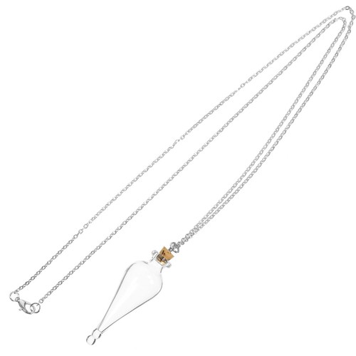 Collier fiole petit pendentif - collier,