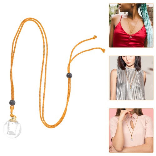 Pendentif fiole collier flacon - collier,