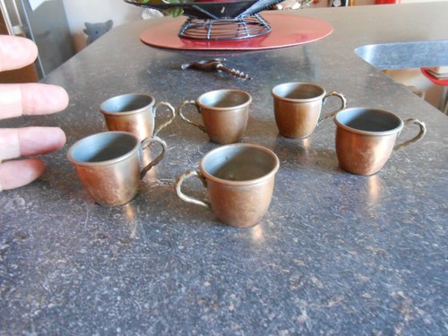 Anciens petits verres - 6,